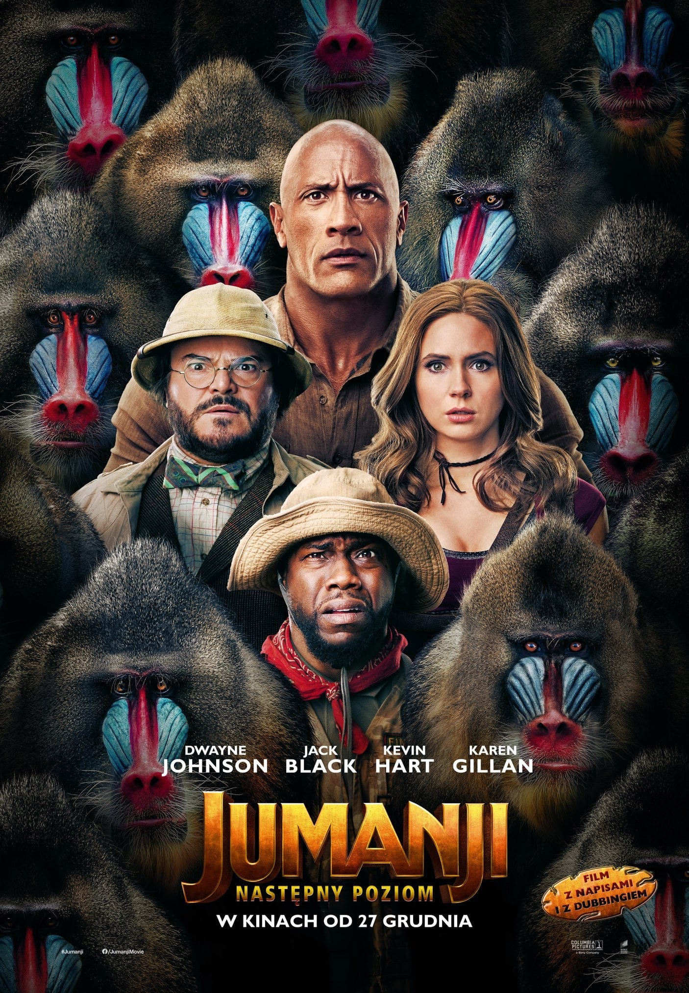 Jumanji: Następny poziom Oglądaj online za darmo w dobrej jakości