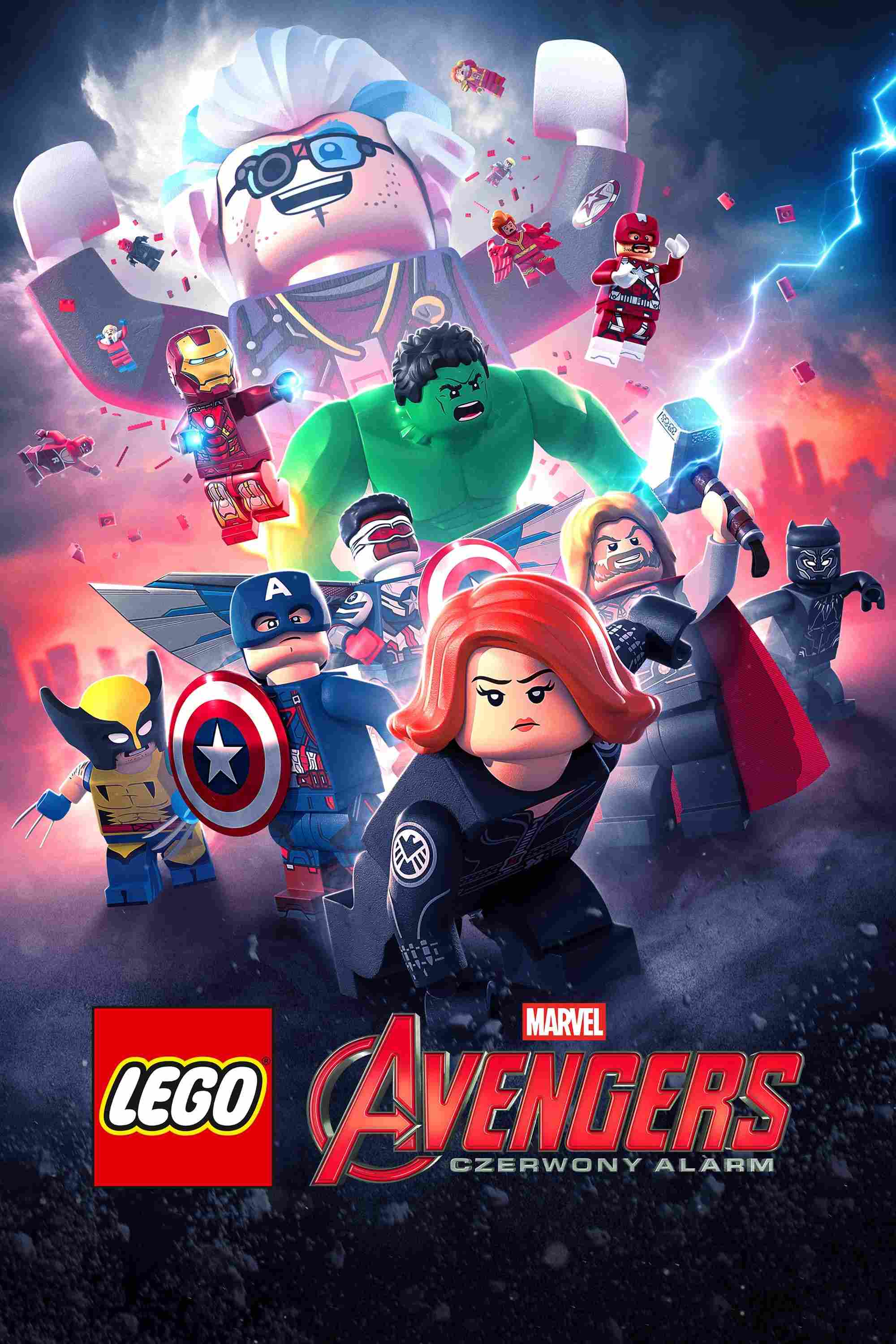 LEGO Marvel Avengers Czerwony alarm Oglądaj w HD online
