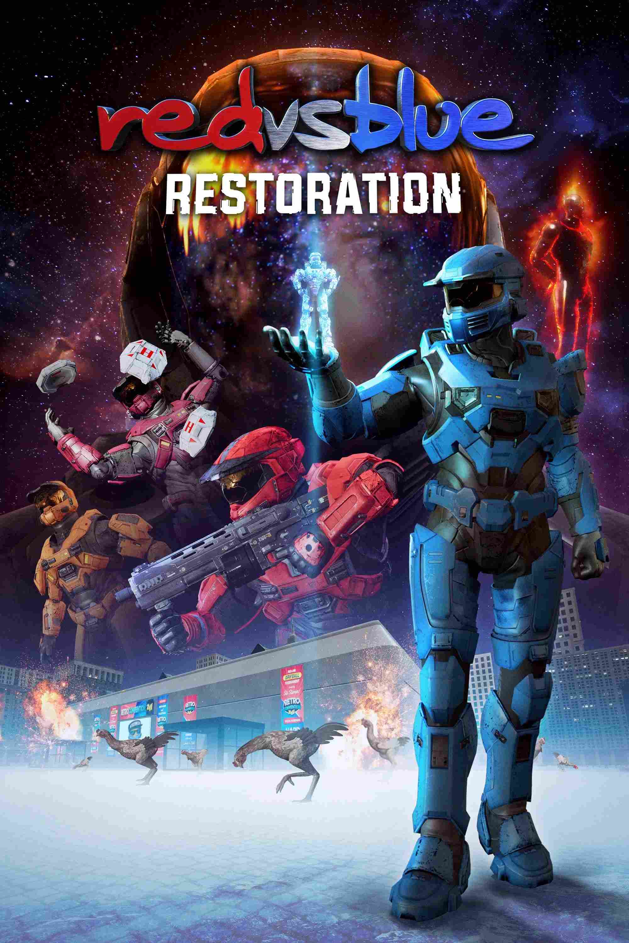 Red vs  Blue Restoration