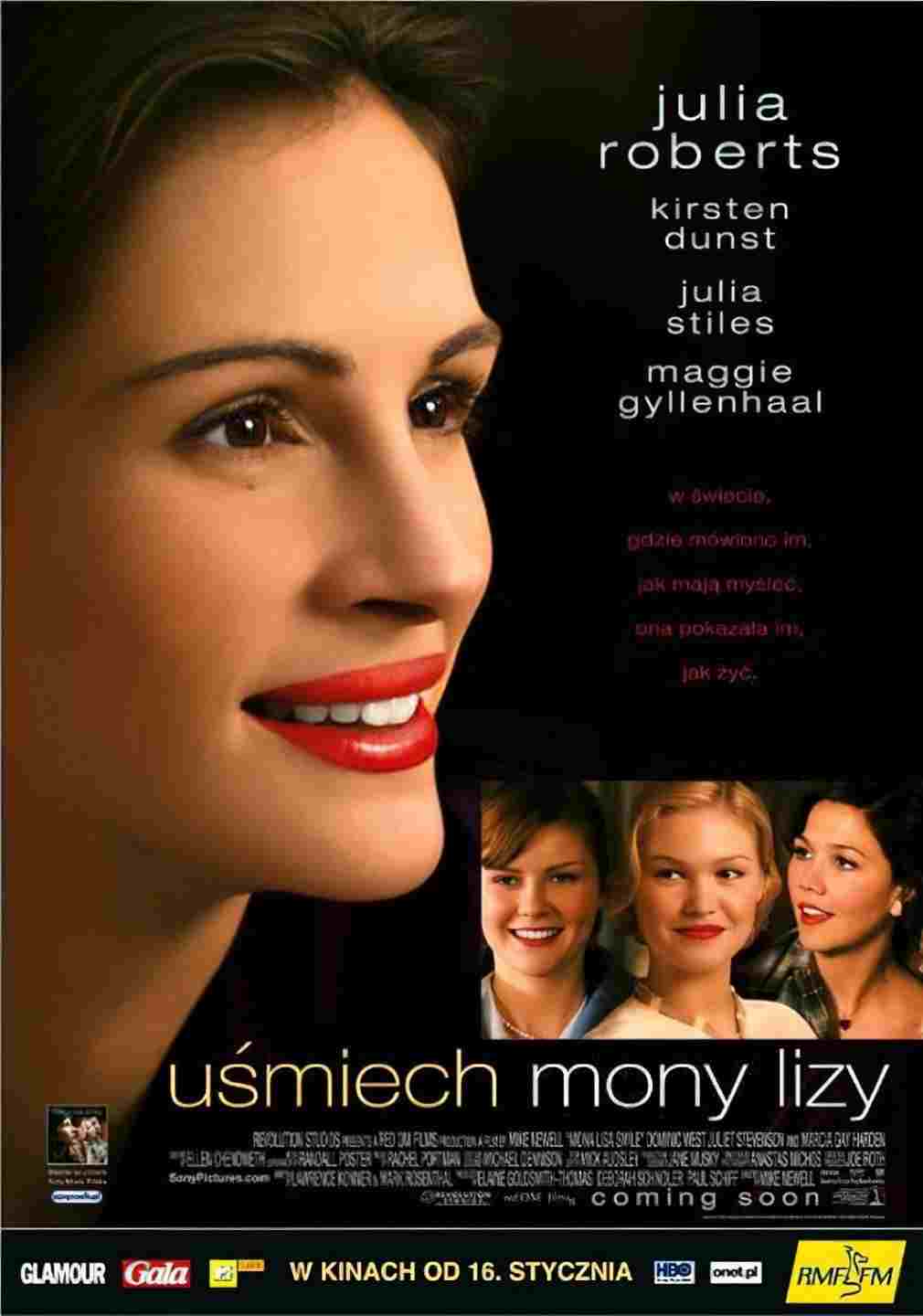 Uśmiech Mony Lizy  oglądaj online za darmo