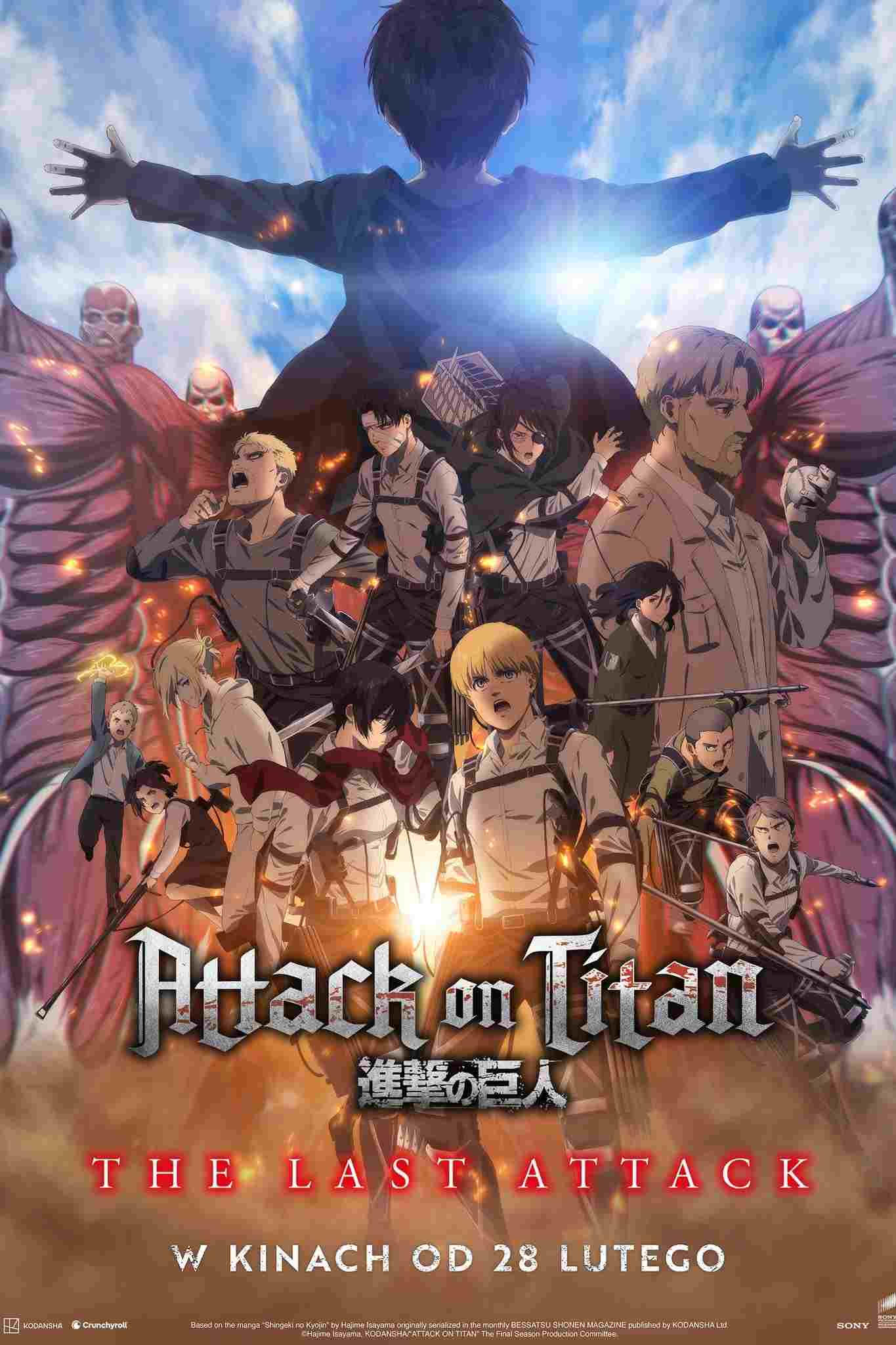 Attack on Titan: THE LAST ATTACK  oglądaj online za darmo