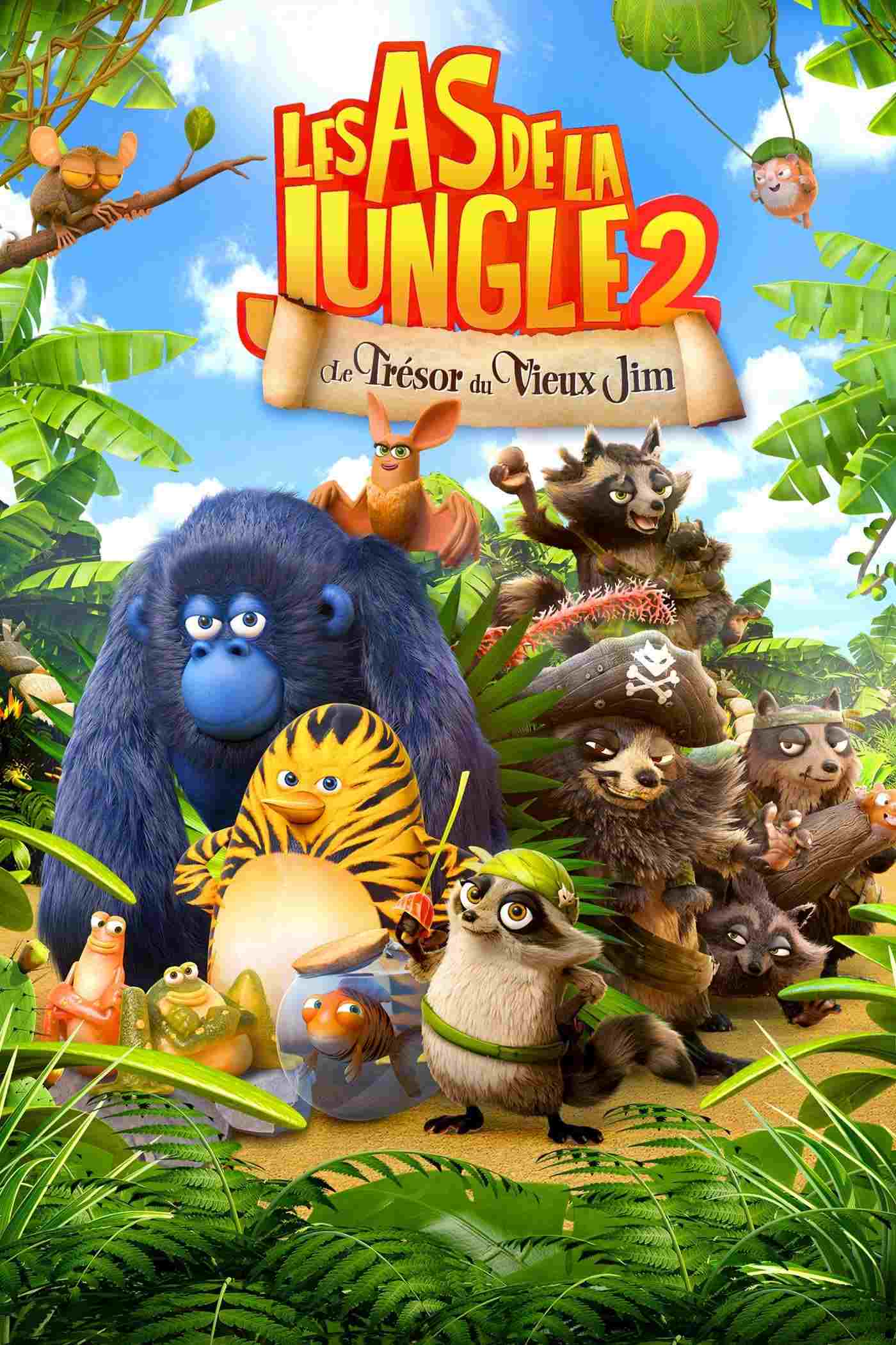 Les As de la Jungle 2 : Le Trésor du Vieux Jim  Oglądaj w HD online