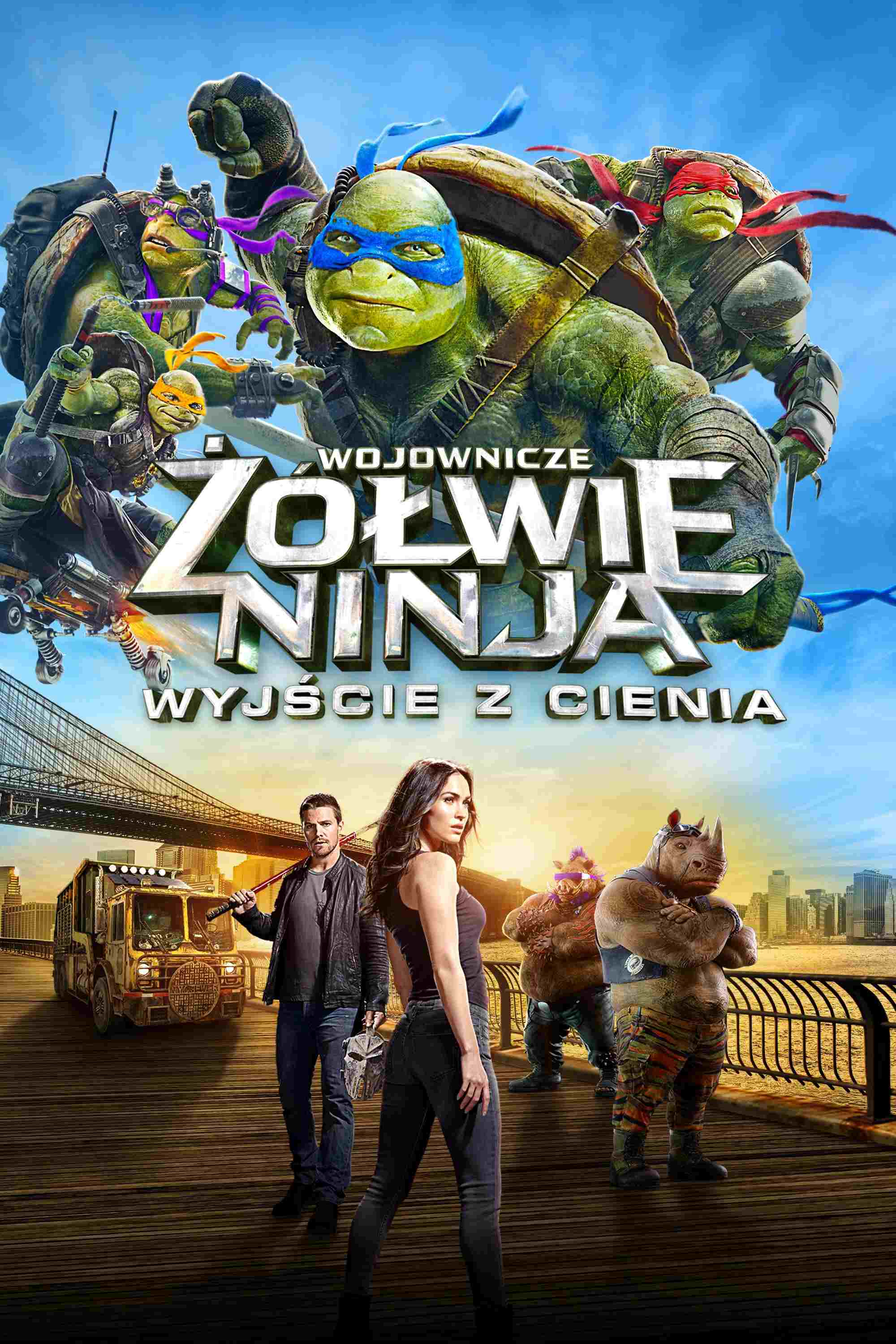 Wojownicze Żółwie Ninja: Wyjście z cienia  oglądaj online za darmo