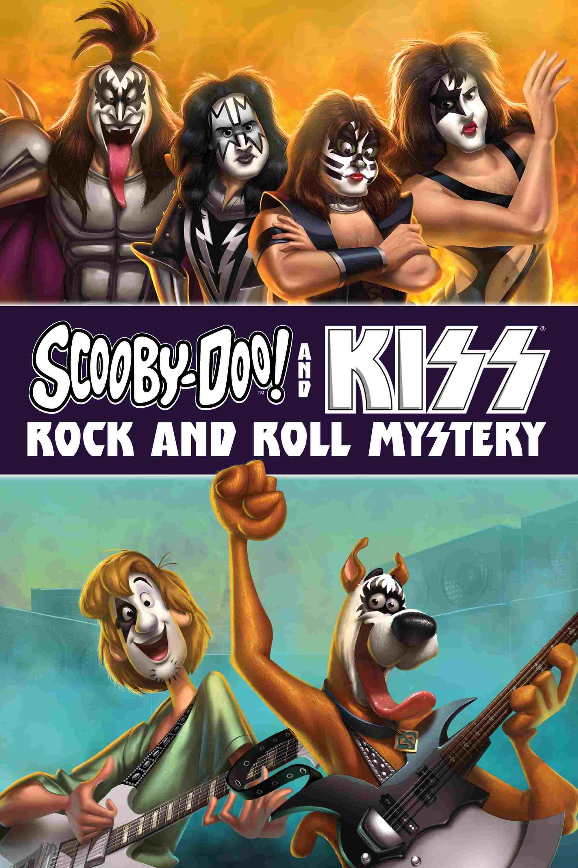 Scooby-Doo i Kiss: Straszenie na scenie  oglądaj online za darmo