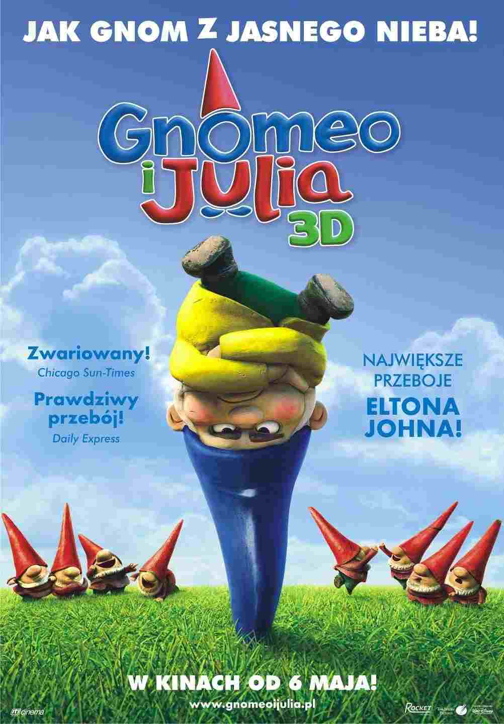 Gnomeo i Julia  oglądaj online za darmo