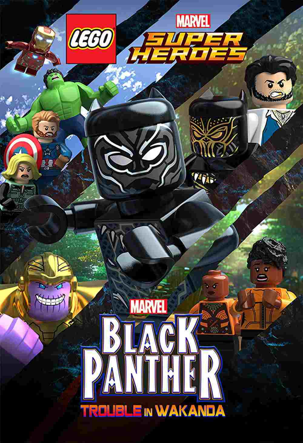 LEGO® Marvel Super Bohaterowie: Czarna Pantera: Wakanda ma kłopoty  oglądaj online za darmo