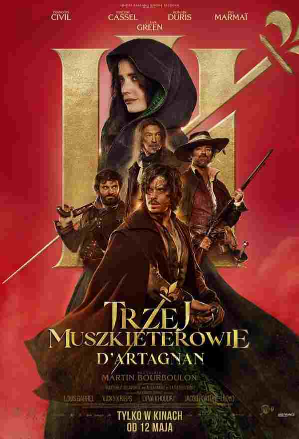 Trzej muszkieterowie: D'Artagnan  oglądaj online za darmo