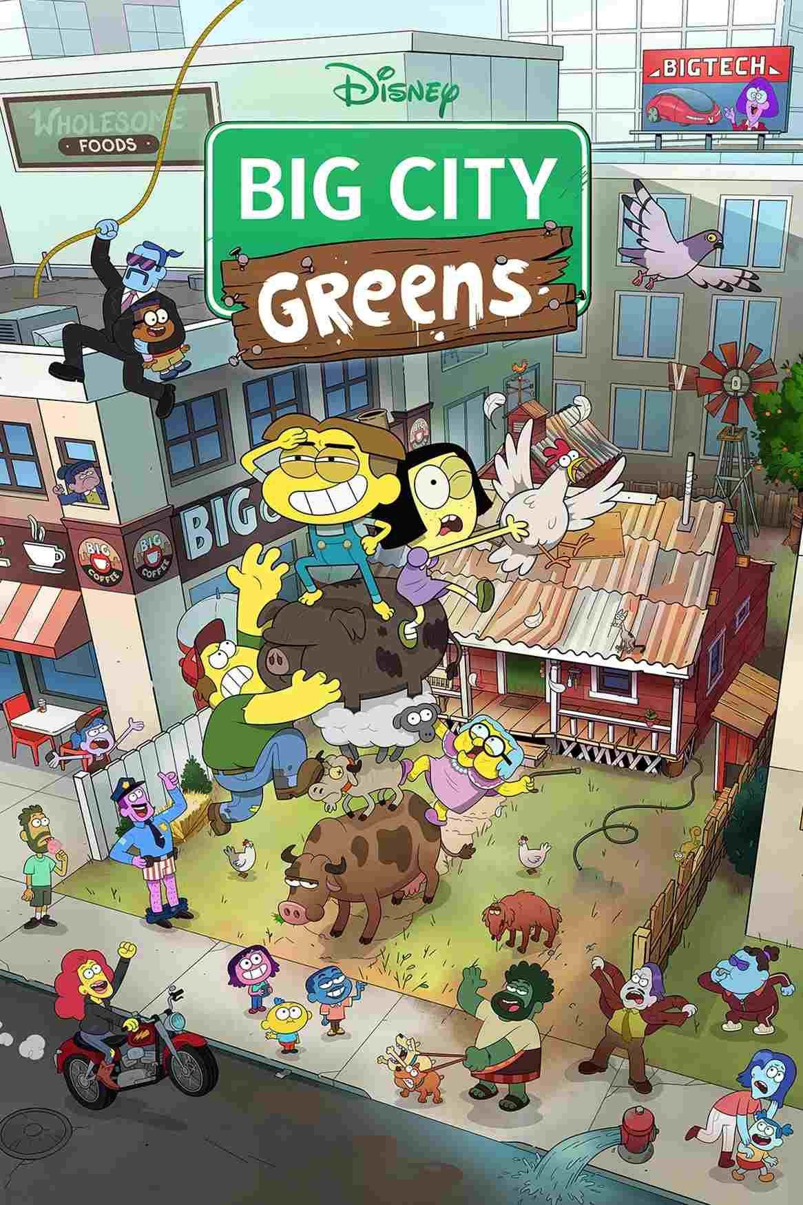 Greenowie w Wielkim Mieście  oglądaj online za darmo