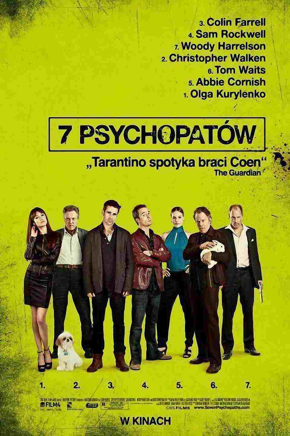 7 psychopatów  oglądaj online za darmo