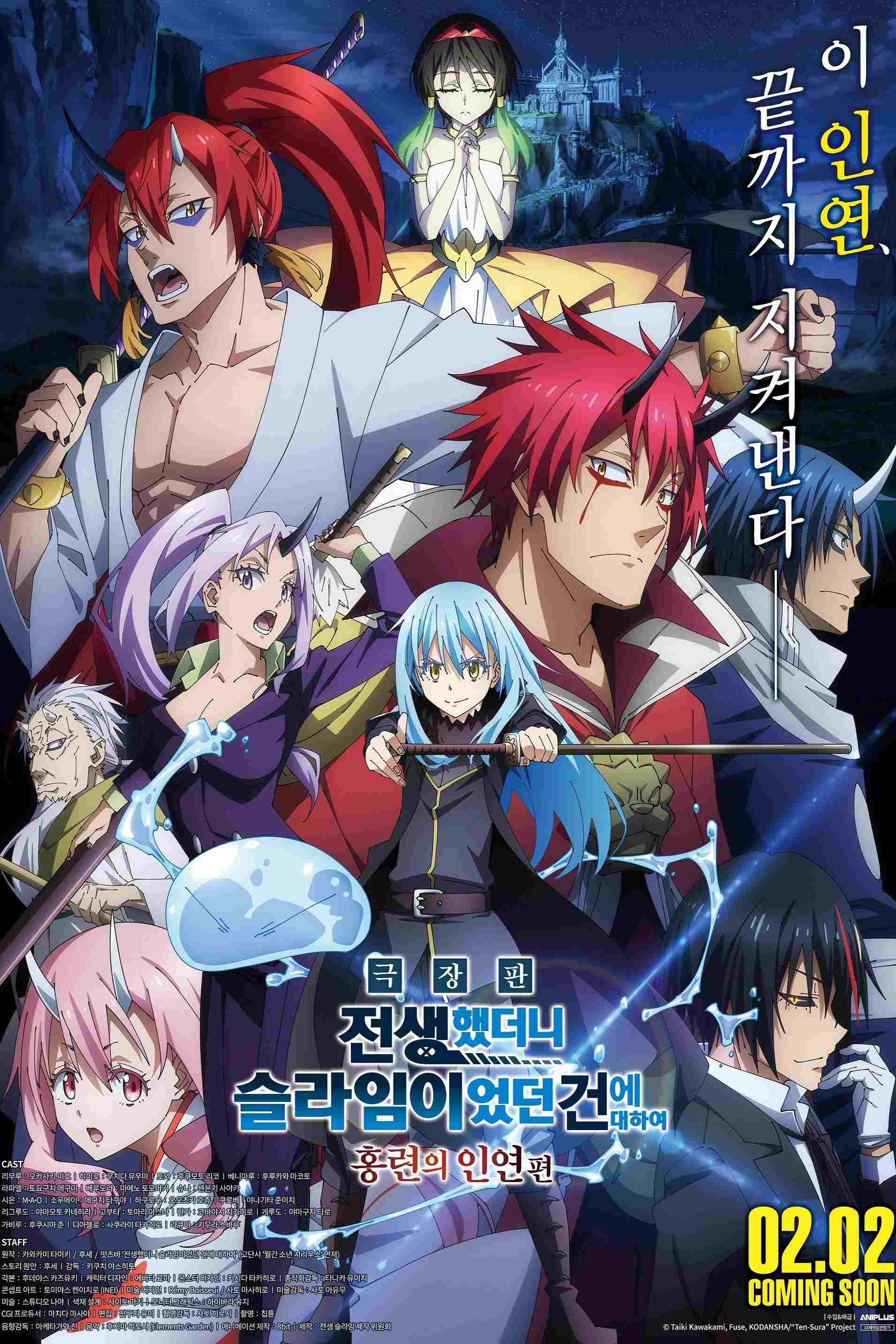 劇場版 転生したらスライムだった件 紅蓮の絆編  oglądaj online za darmo