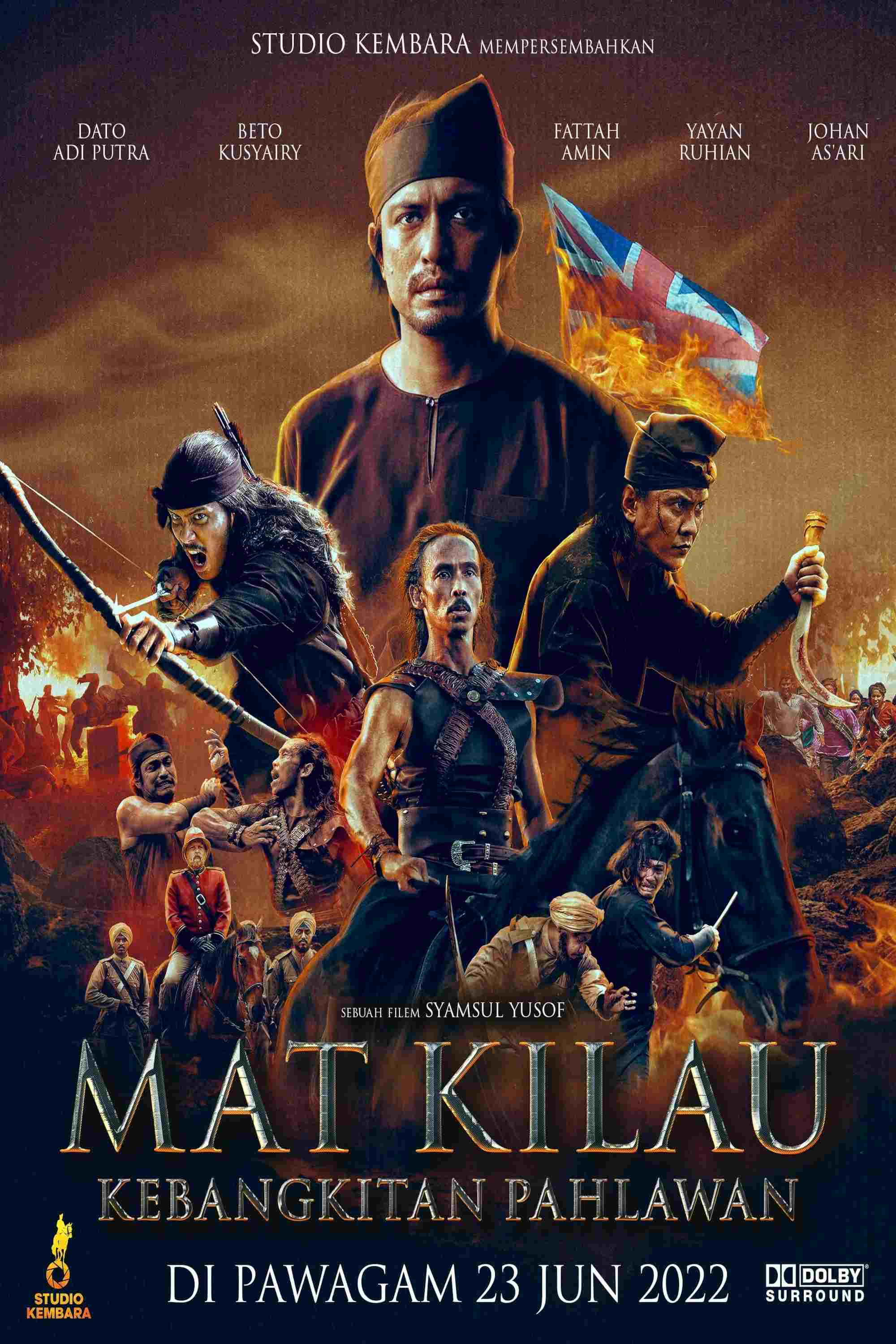 Mat Kilau: Kebangkitan Pahlawan Oglądaj w HD online